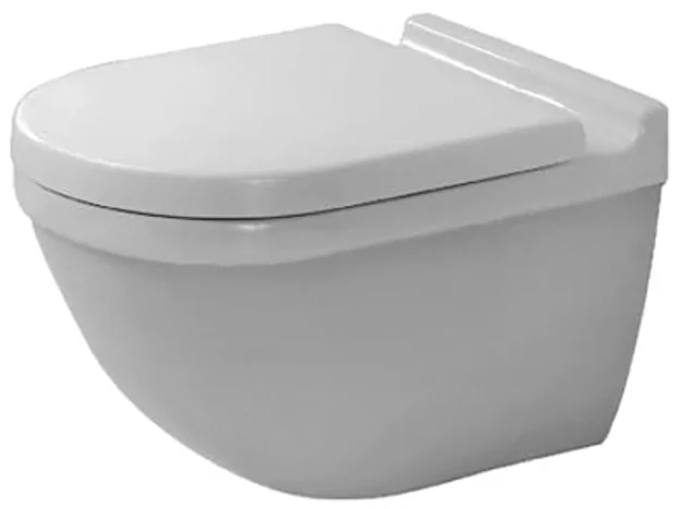 Унитаз подвесной Duravit Starck 3 белый 2225090000 (детальная фотография)