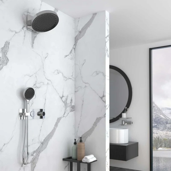 Душевой комплект Vincea хром VSFW-422TI3CH (детальная фотография), душевые комплекты, наборы