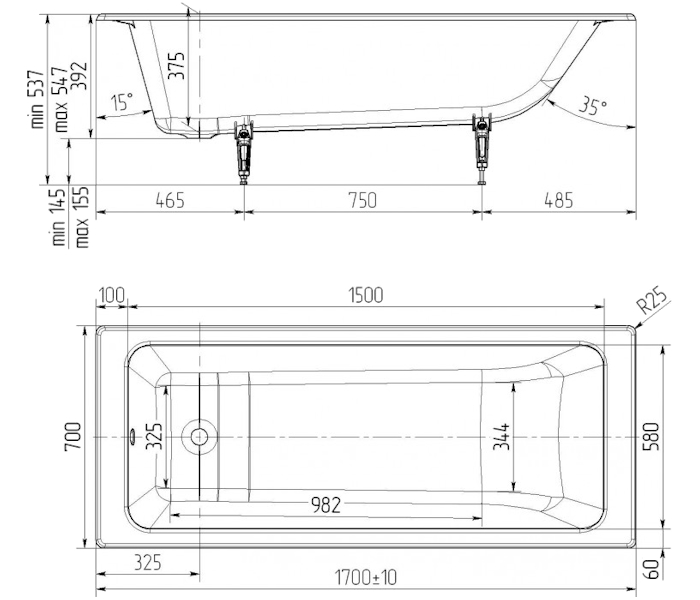 Схема (детальная фотография), чугунные