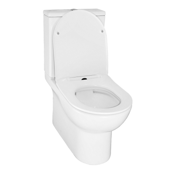 Унитаз компакт Azario Ambra с сиденьем микролифт AZ-848 (детальная фотография), с бачком