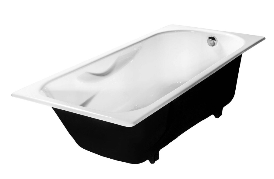 Ванна чугунная Wotte Comfort 180х80 см белая Comfort 1800x800 (детальная фотография), чугунные