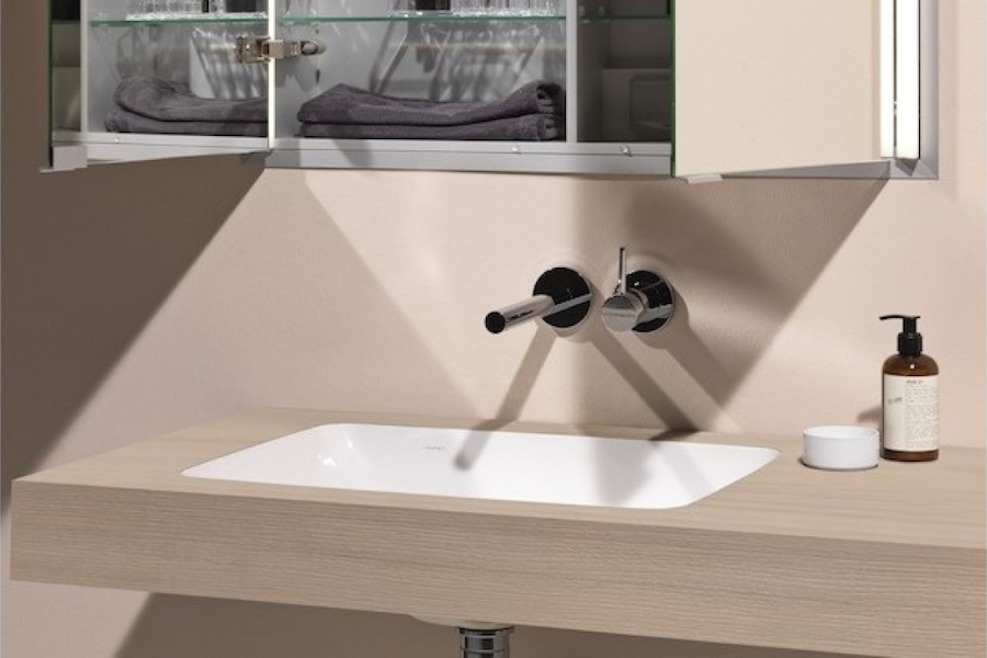 Раковина Laufen Pro S 65 см встраиваемая снизу 8.1196.9.000.109.1 (детальная фотография), встраиваемые (в столешницу), пристенные