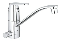 Смеситель для раковины Hansgrohe Metris S с поворотным изливом