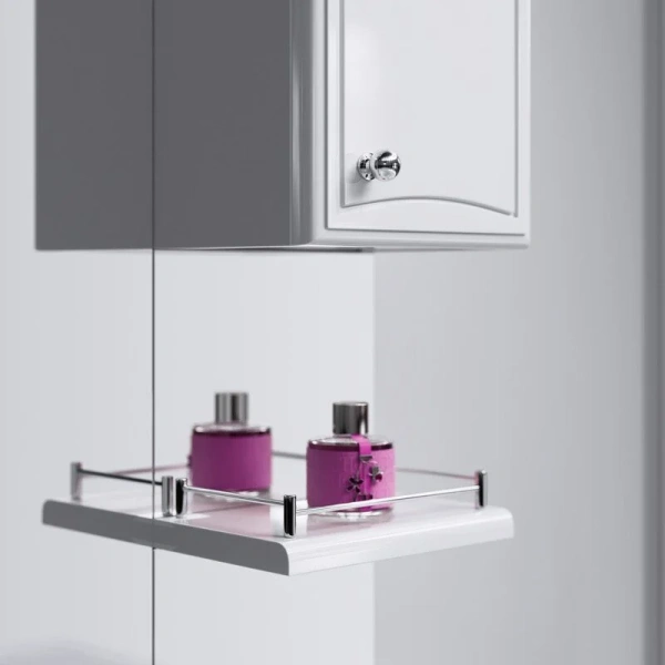 Тумба под раковину напольная Aqwella Барселона 55 см белая Ba.01.05/2 (детальная фотография), напольная, пристенная