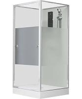 Душевая кабина RGW Andaman OLB-206 90х90 см с фронтальным входом, белый профиль