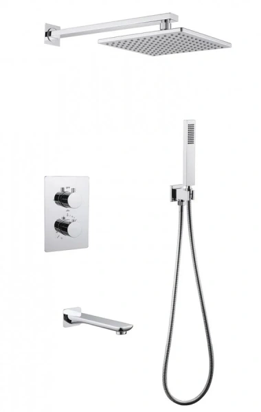 Душевой комплект Abber Weiss Insel AF8050 с изливом (детальная фотография)