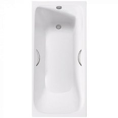 Ванна чугунная Delice Continental Plus 150х70 см с отверстиями под ручки
