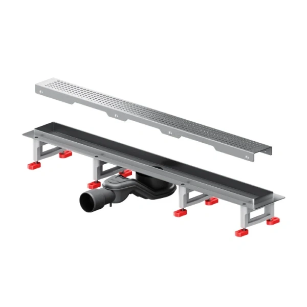 Душевой лоток Am.Pm MasterFlow 70 см хром матовый W01SC-P11-070-01SB (детальная фотография), матовый хром