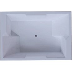 Ванна акриловая Акватек Дорадо 190x130 см без фронтального экрана