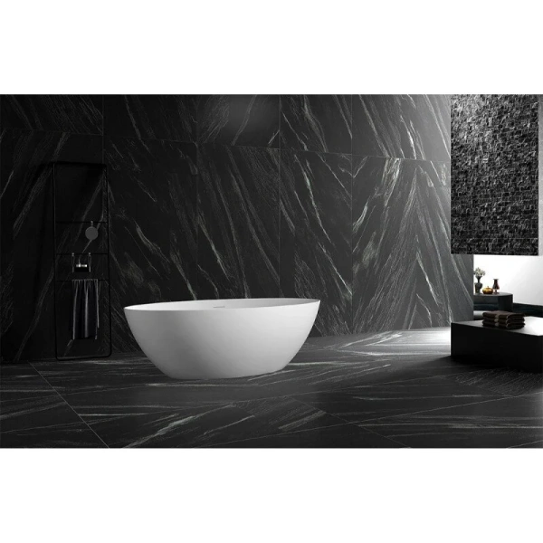 Ванна акриловая Abber 180x85 см белая AB9374-1.8 (детальная фотография), современныe, hi-tech