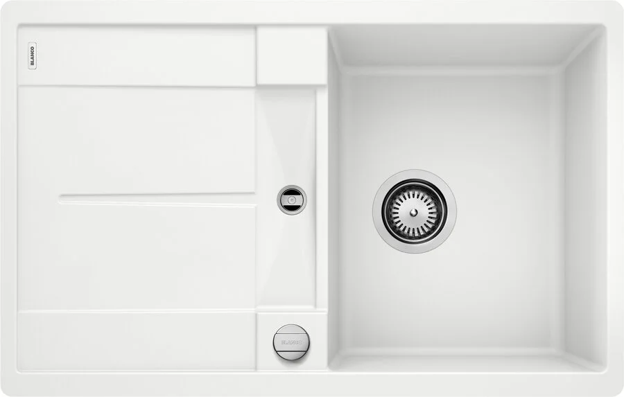 Мойка для кухни, цвет белый, Blanco Metra 45 S-F 519083 (детальная фотография)