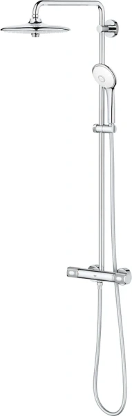 Душевая стойка Grohe Euphoria с термостатом 27615002 (детальная фотография), с тропическим душем