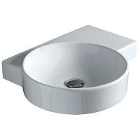 Раковина со столешницей, цвет белый матовый, Simas Flow FL 04 BI MATT DX