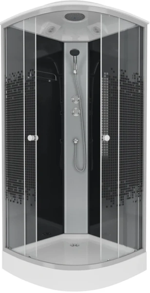 Душевая кабина Niagara Eco 100x100 см стекло мозаика 45021453 (детальная фотография)