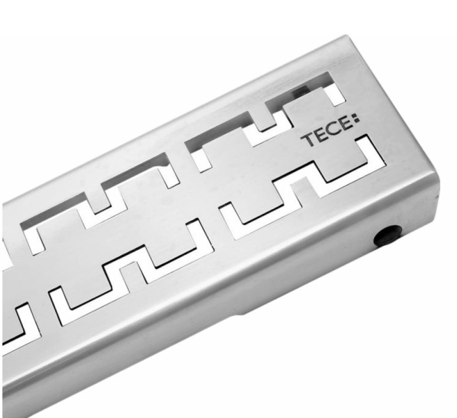 Решетка Tece TECEdrainline royal 120 см нержавеющая сталь глянец 601241 (детальная фотография)