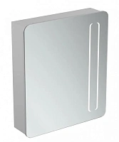 Зеркальный шкаф с подсветкой Ideal Standard Mirror&Light 60 см алюминий