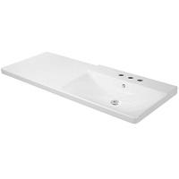 Раковина встраиваемая с тремя отверстием под смеситель Duravit P3 Comforts 2334120030