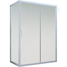 Душевой уголок стекло сатин Vegas-glass ZP+ZPV 140х80 10