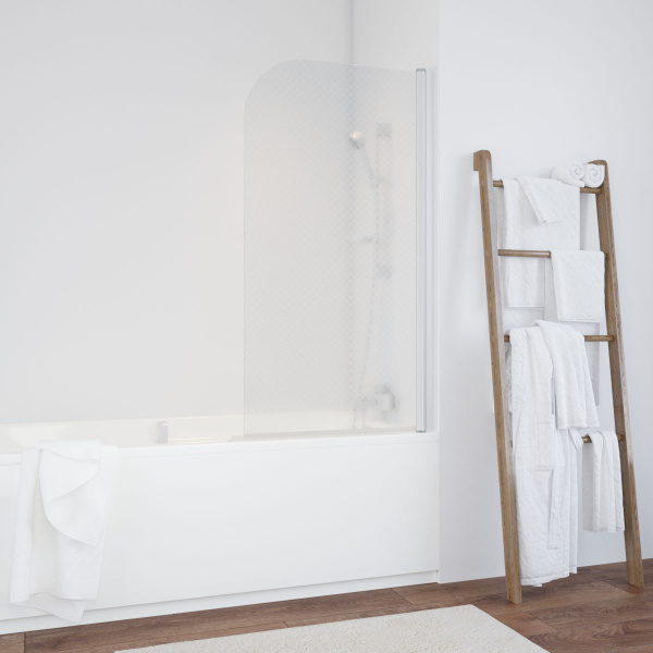 Душевая шторка на ванную стекло ретро Vegas-glass EV 76 R04 R (детальная фотография)