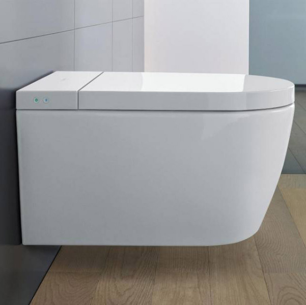 Унитаз подвесной Duravit ME by Starck белый 2510092000 (детальная фотография), подвесные, встраиваемые