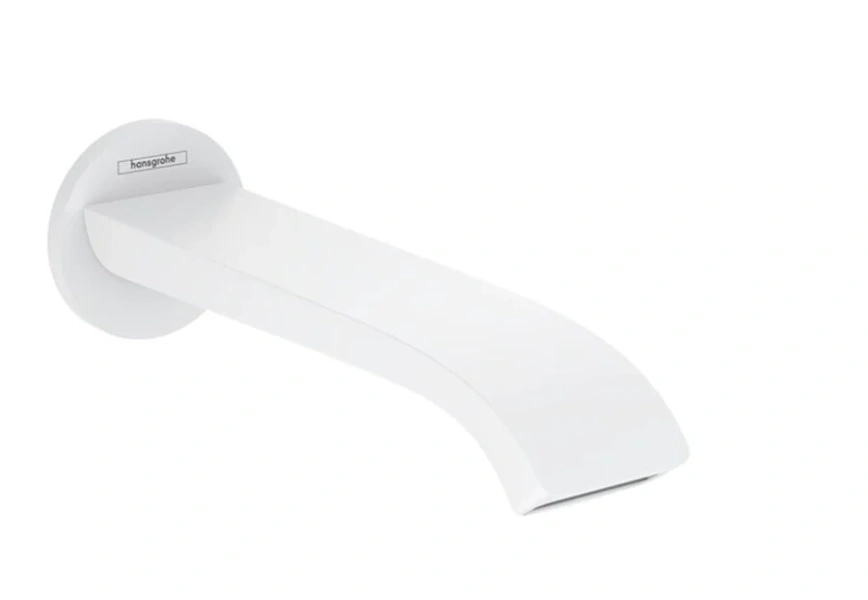 Излив для ванны Hansgrohe Vivenis белый матовый 75410700 (детальная фотография)
