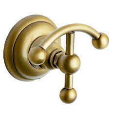 Крючок для ванной тройной, бронза, Nicolazzi Classica