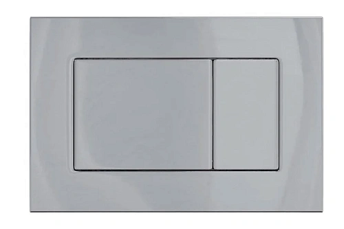 Клавиша смыва Berges Atom хром глянец - фото 1