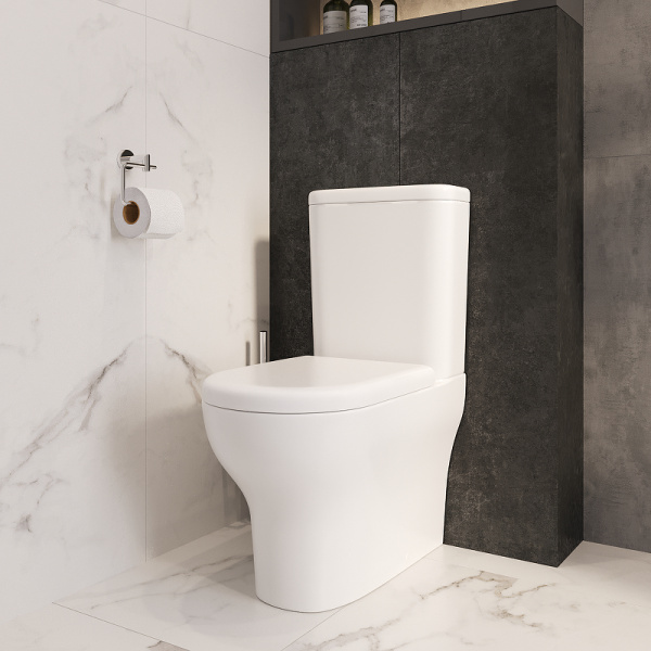 Унитаз компакт VitrA Zentrum с сиденьем микролифт 9012B003-7202 (детальная фотография), сиденье с микролифтом , с антивсплеском, компакт, низкие