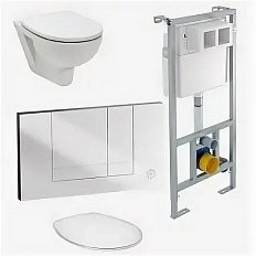 Инсталляция с унитазом и сиденьем Gustavsberg Nordic 3 92211468+46041001+8780S101