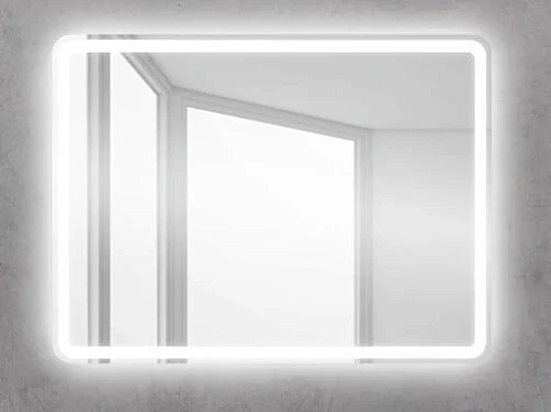 Зеркало с подсветкой BelBagno Spc 90 см с кнопочным выключателем - фото 1