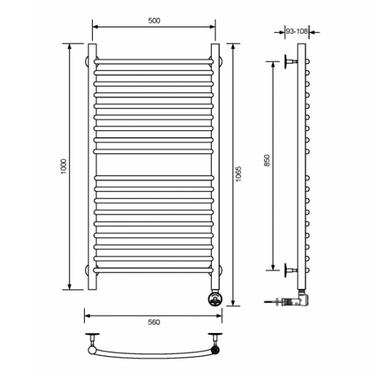 Схема (детальная фотография), хром