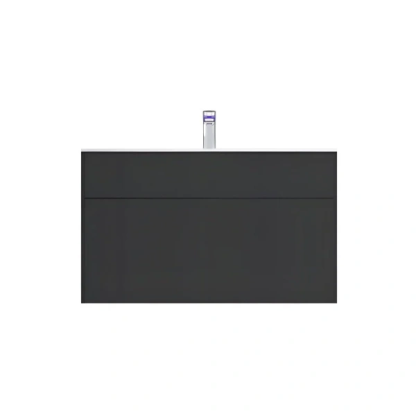 Тумба под раковину подвесная Am.Pm Inspire 2.0 100 см графит M50AFHX1003GM (детальная фотография)