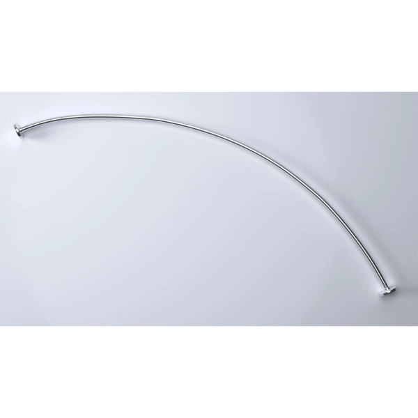 Карниз для ванны 1Marka Piccolo 150х75 см хром 05пк1575 (детальная фотография)