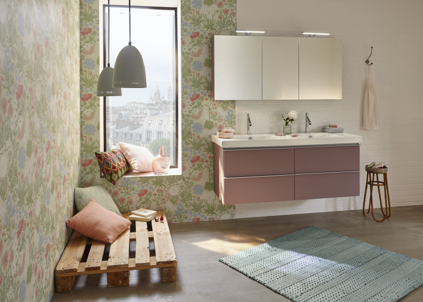 Раковина Jacob Delafon Odeon Up 120 см подвесная E4730-00 (детальная фотография), 120 см