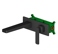 Смеситель для раковины Timo Torne черный 4371/03SM