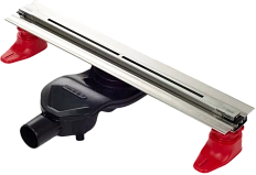 Душевой лоток BERGES Super Line 55 см хром матовый