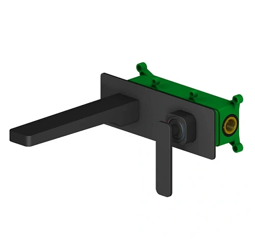 Смеситель для раковины Timo Torne черный 4371/03SM - фото 4