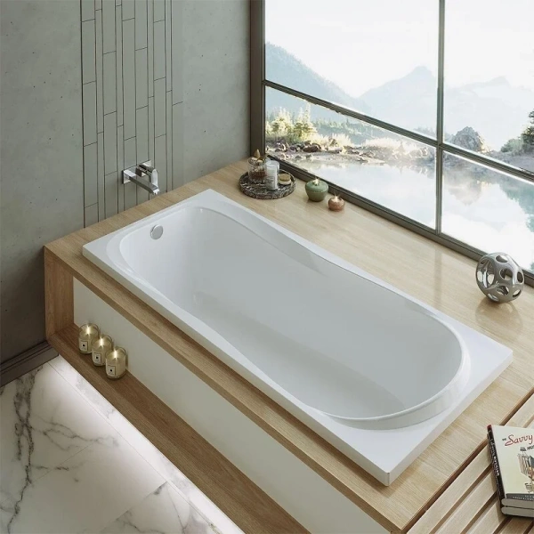 Ванна акриловая Alex Baitler Saima, 150 x 70 см, цвет SuperWhite, SAIMA 150*70 (детальная фотография), 150х70