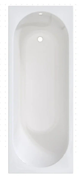 Ванна акриловая Радомир Виктория лайт Ангосто 1-01-0-0-8-259, 170 x 75 см, белый (детальная фотография)