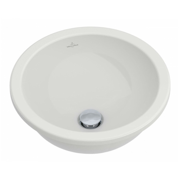 Раковина встраиваемая Villeroy & Boch Loop&Friends 45 см цвет white alpin с покрытием CeramicPlus 618038R1 (детальная фотография)