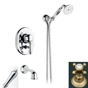 Смеситель для ванны, бронза, Nicolazzi Cinquanta 3400BZ75 (детальная фотография)