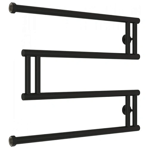 Полотенцесушитель водяной Сунержа High-Tech+ 65х50 см черный матовый - фото 10