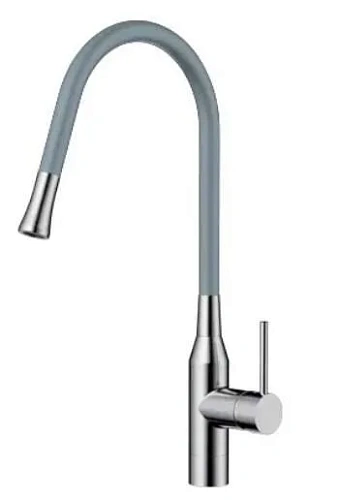 Смеситель для кухни Omoikiri Yatomi-BN-GR нержавеющая сталь/серый - фото 3