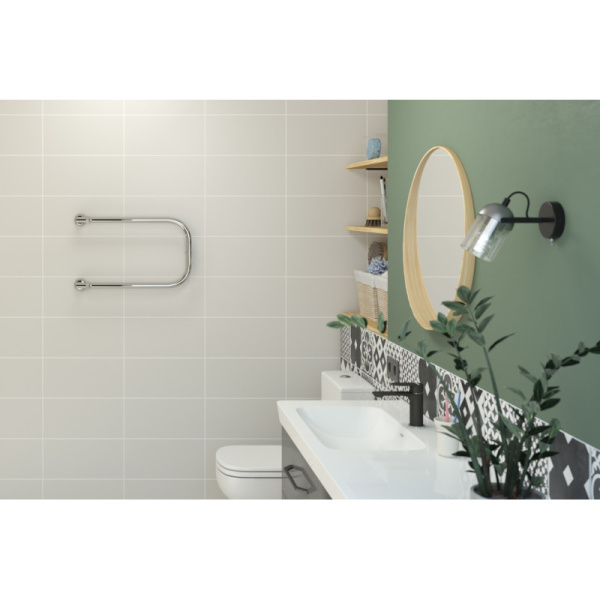 Полотенцесушитель водяной Стилье Классика 00002-3250 (детальная фотография), хром