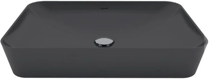 Раковина Creavit Ultra 60 см антрацит UL060-00AM00E-0000 (детальная фотография)