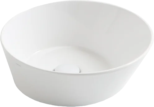 Раковина консоль Simas Wave WA01 bi*0 42 см круглая (детальная фотография)