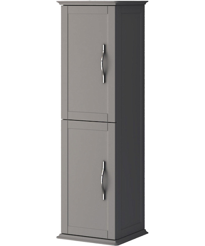 Шкаф-пенал подвесной Cezares Tiffany 34 см Grigio Nuvola - фото 1