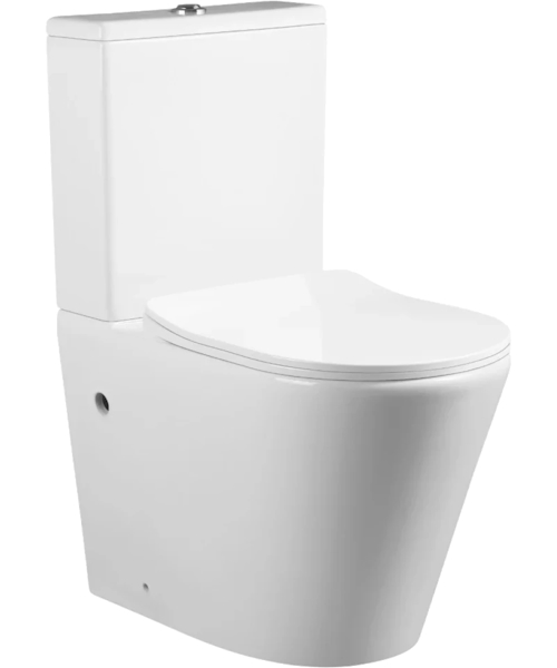 Унитаз компакт Ceruttispa Sella безободковый CT9864 (детальная фотография)