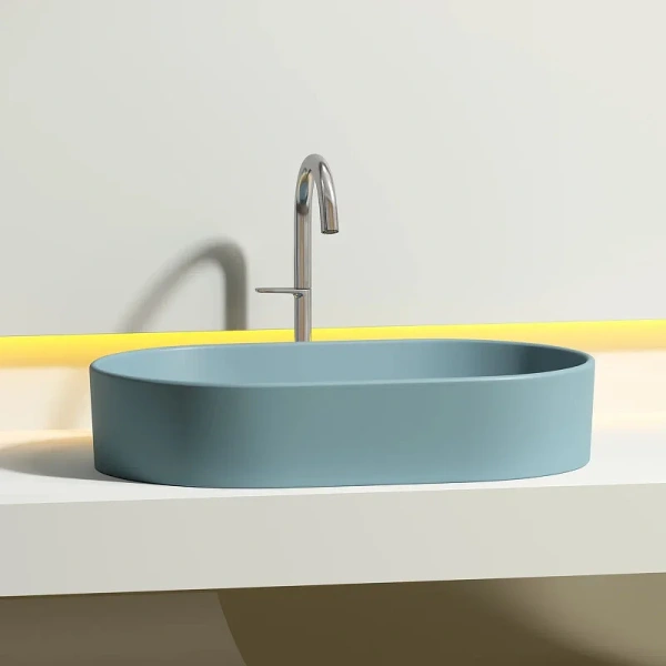 Раковина Ceramica Nova Element 60 см зеленая CN6048MLG (детальная фотография) index_1