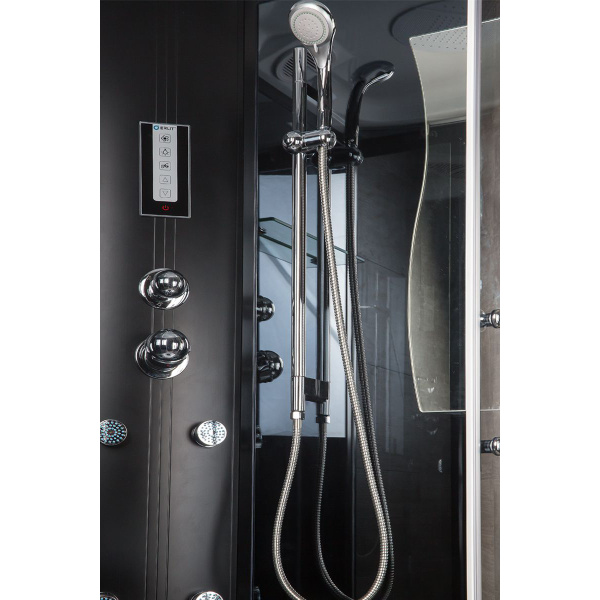 Душевая кабина, высокий поддон, Erlit Eclipse ER 5710TP-C24 100 ER5710TP-C24 (детальная фотография), с раздвижными дверьми